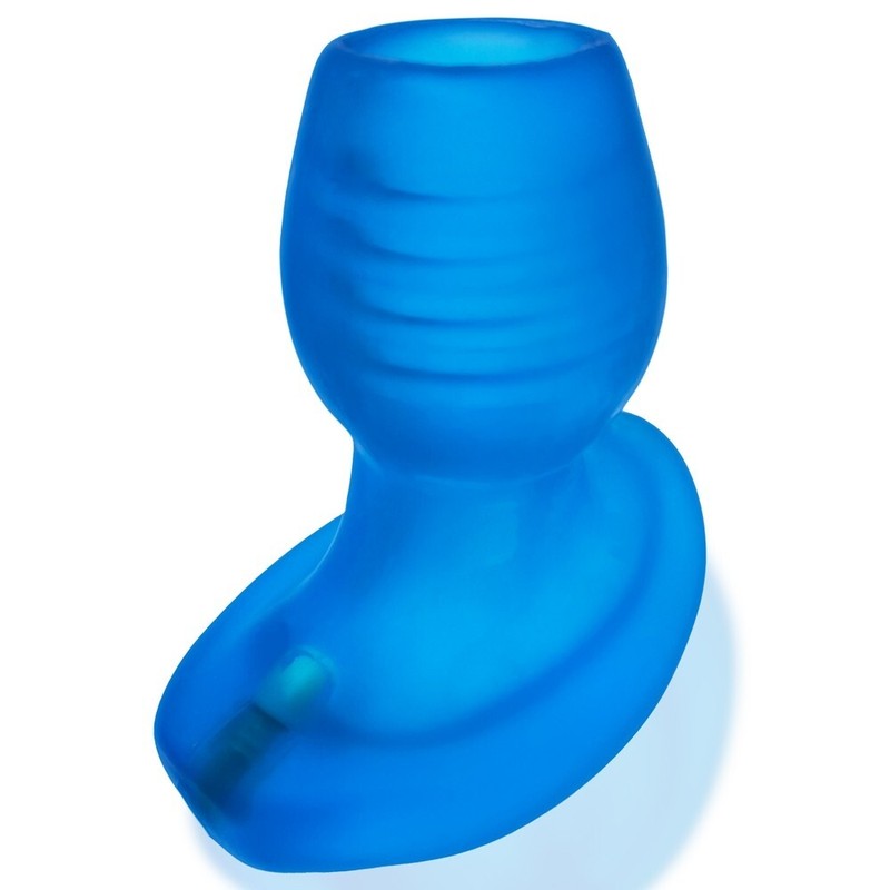 Glow-in-the-Dark Anal Probe Wide-Mouth Pig Hole Silicone Hollow Butt Plug