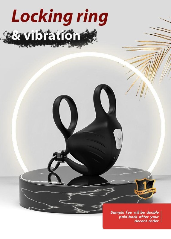 Scrotum Stretcher Testicles Stimulator Cock Penis Ring Vibrator Massager Couples gallery