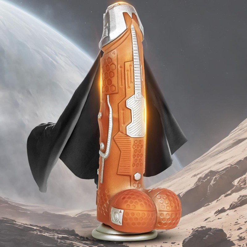 10.4&Prime; Huge Alien Dildo – Mechanical Monster Dildo of a Star Warrior, Thick Fanta