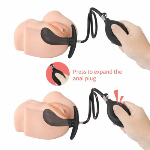 Extra Large Inflatable Anal Butt Plug Extender Silicone Huge Fisting Sex Toys gallery