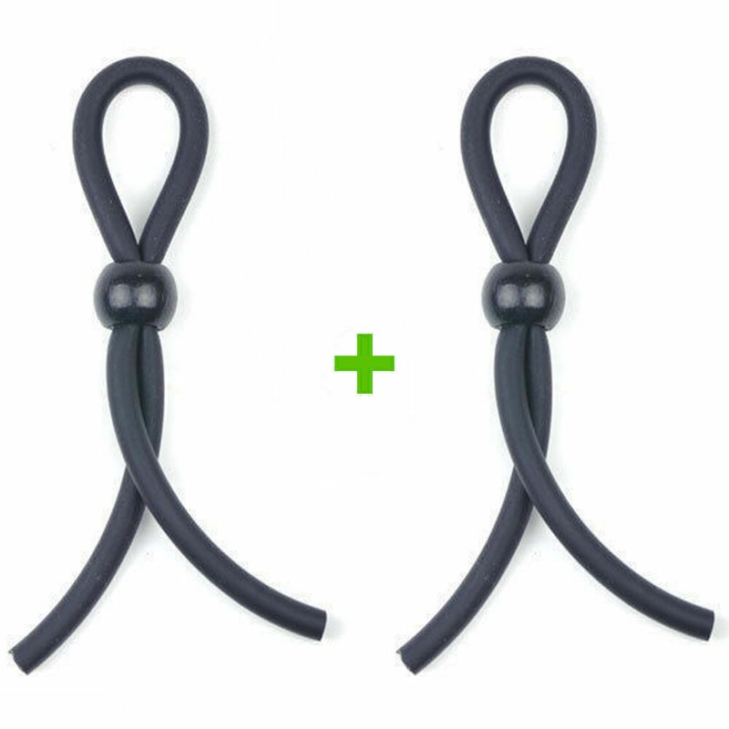 Quick Release Loop Cock Ring Lasso Style Adjustable Silicone