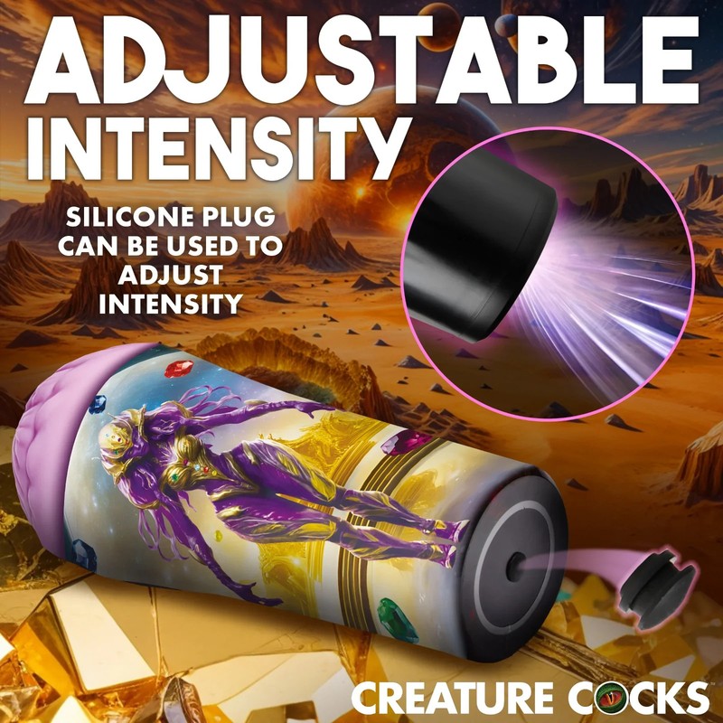 Creature Cocks Thanus Ass Stroker – Fantasy Textured Sleeve & Suction Plug gallery