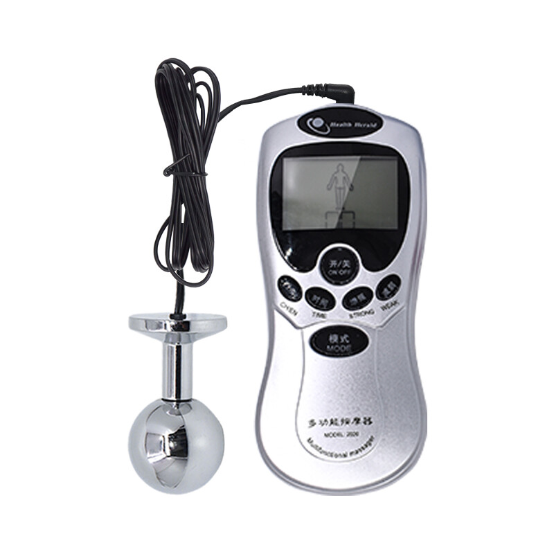 Stainless Steel Anal Plug Stimulator Butt Plug Electro Estim Butt Plug Sex Toys
