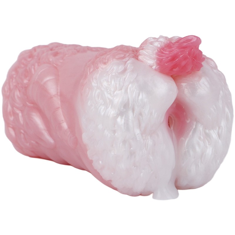 Male Pink Fantasy Masturbators Doll Silicone Pocket Pussy Penis Stroker for Men gallery