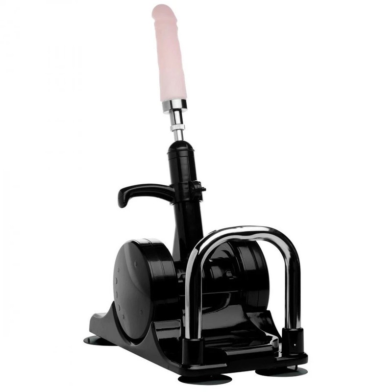 LoveBotz Robo Fuk Deluxe Adjustable sex-machine with Dildo and Pussy Attachments gallery