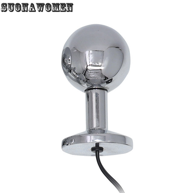 Stainless Steel Anal Plug Stimulator Butt Plug Electro Estim Butt Plug Sex Toys gallery