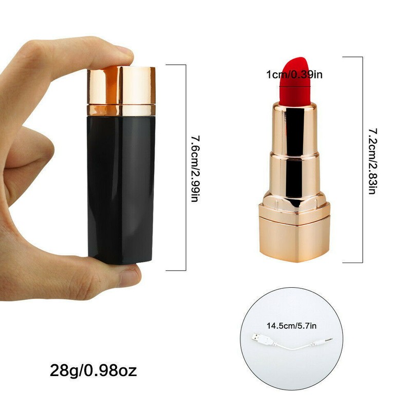 travel hidden lipstick massager beauty tool womens face body head neck massage gallery