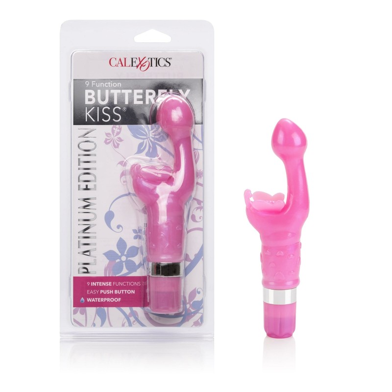 Butterfly Kiss Vibrator Powerful 9 Function G Spot Vibe Platinum Edition
