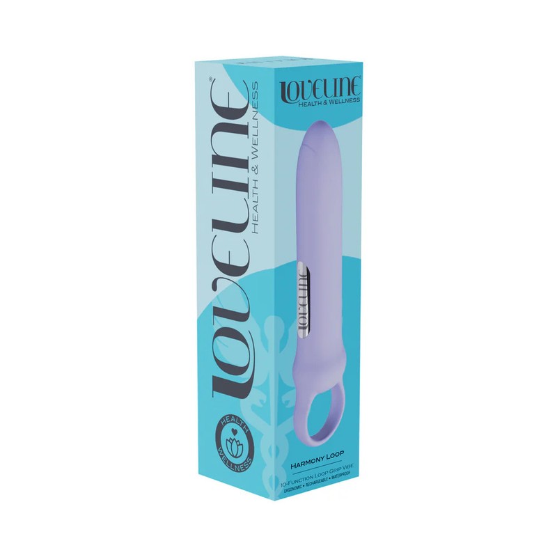 LoveLine Harmony Loop Grip Vibe Liquid Silicone 20-Piece Display gallery