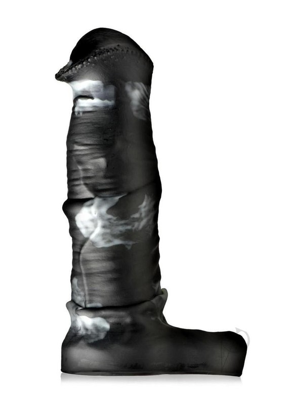 Creature Cocks Stallion Silicone Penis Extension - Black/Gray gallery