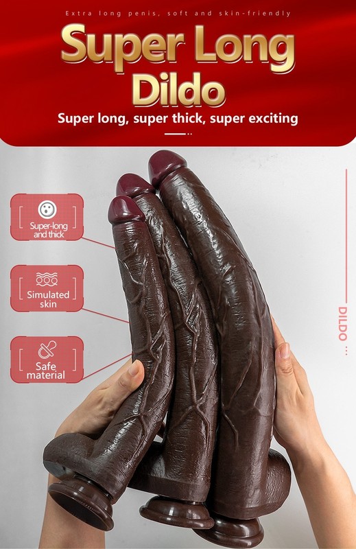 Super Long Butt Plug Huge Flexible Anal Dildo Suction-Cup Sex-Toy for Women Men gallery