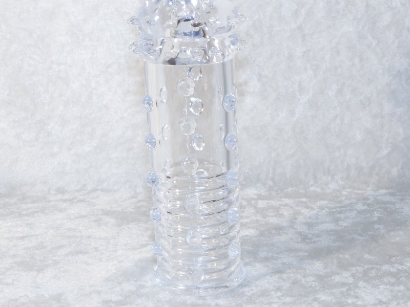 Adonis Penis Extender Male Nub Ribbed Sleeve Enhancer Extension Clear gallery