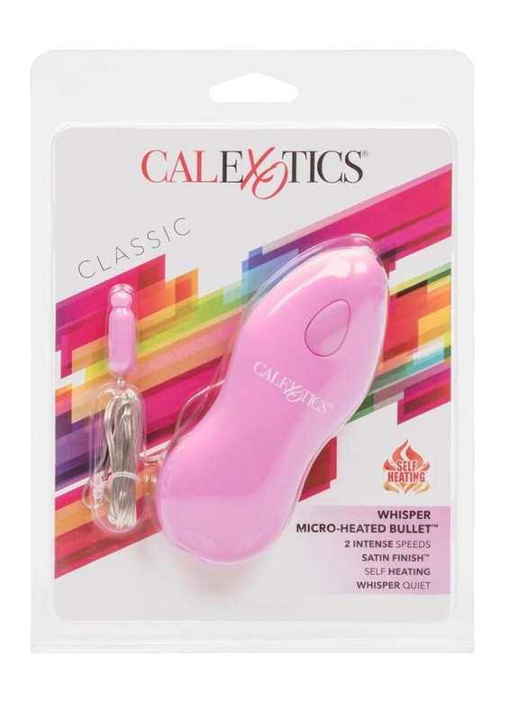 CalExotics Whisper Micro Heated Bullet with Wired Remote Control gallery