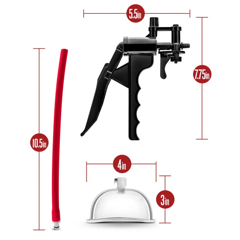 Eden Advanced Vagina & Vulva Pump System Trigger Grip, Vacuum, Enhanced Pleasure