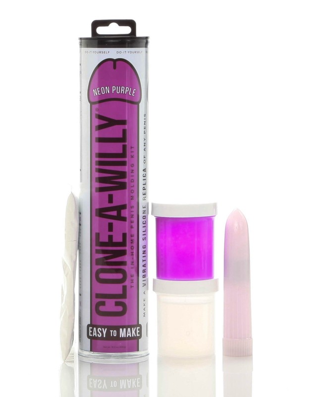 Clone-a-Willy Kit – Neon Purple