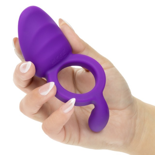 California Exotic Calexotics Closer Passion Vibrating Cock Ring Purple, New gallery