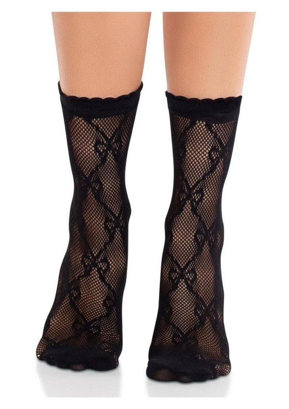 Leg Avenue Bow Net Anklets gallery