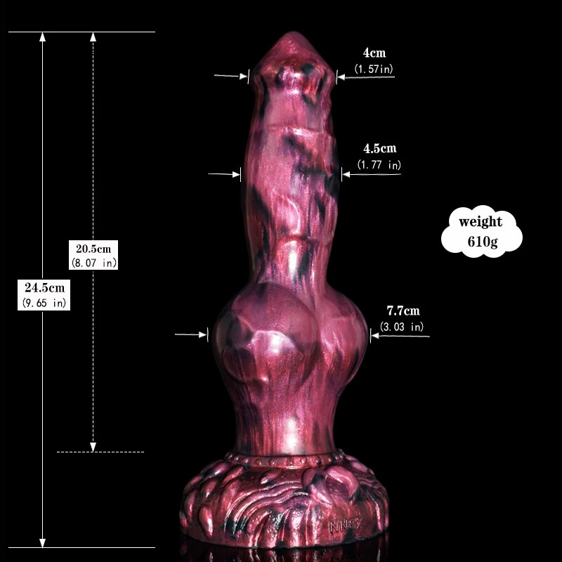 Big Knot Dildo with Powerful Suction Cup Giant Soft Penis Anal Plug toys gallery