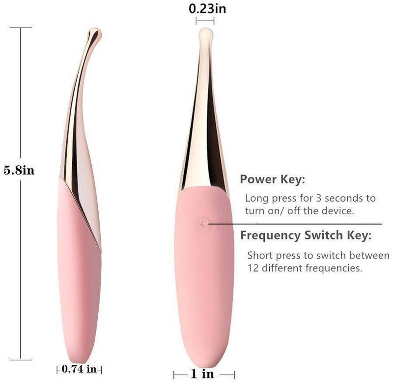 High Frequency Clit Vibrator G Spot Orgasm Stimulator Dildo Massager Adult Toys gallery