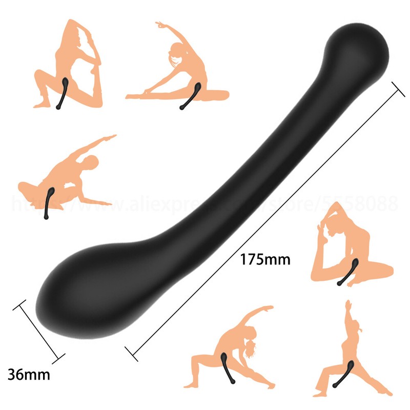 Women Men Dildo Silicone Prostate Massager Anal Plug Sex Butt G-spot Stimulate