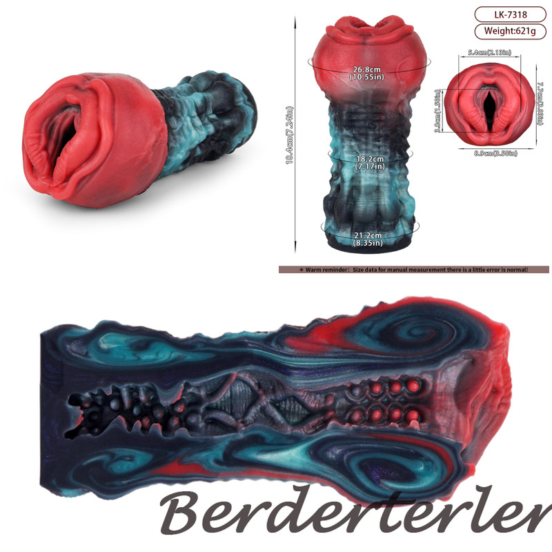 Fantasy Male Masturbator Mouth Stroker Pocket Pussy Sex Toy for Men Masturbation gallery