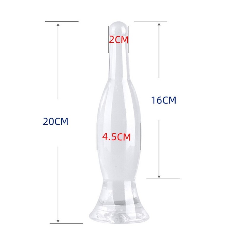 Soft Silicone Wine Bottle Butt Plug Huge Anal Dildo Huge Bowling Ball Sex Toys