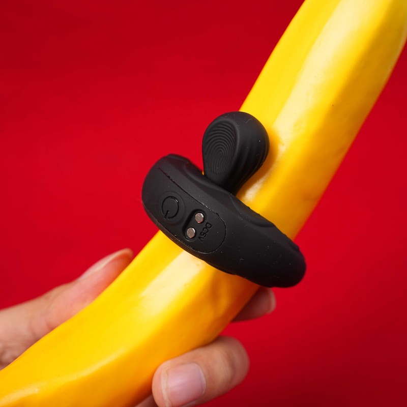 Male Vibrating Cock Ring Waterproof Penis Vibrator Couple Sex-Toy Clit Orgasm