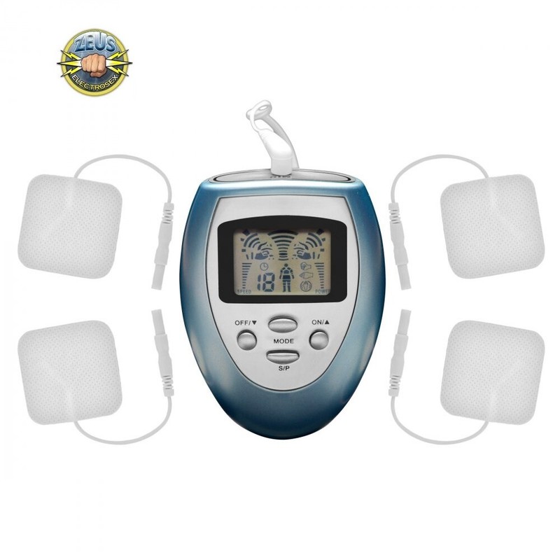 ZEUS ELECTROSEX PALM POWERBOX w/ Pads Electro Stimulation 6 Modes E-stim Bondage gallery