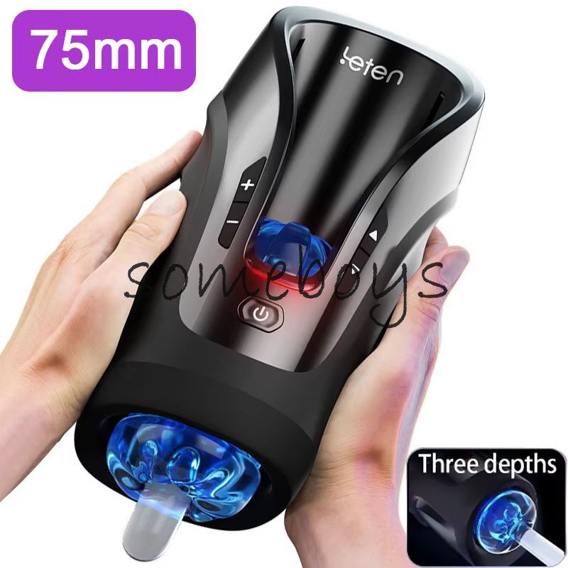 Leten Automatic Telescopic Masturbator Powerful High Speed Male Thrusting-Pro