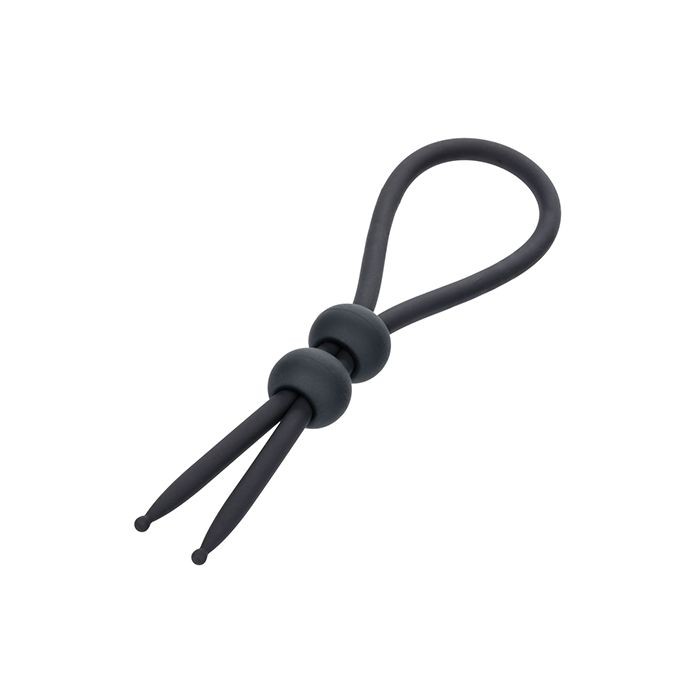 Alpha Liquid Silicone Dual Lasso - Black gallery