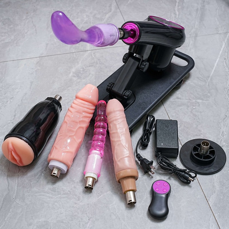 Sex Machine Thrusting Dildo Masturbation Cup Attachments For Men Women Sex Toys