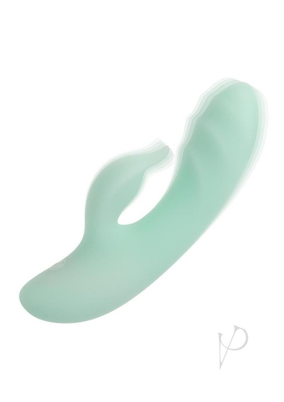 Pacifica Polynesia Rechargeable Silicone Dual Vibrator - Teal gallery