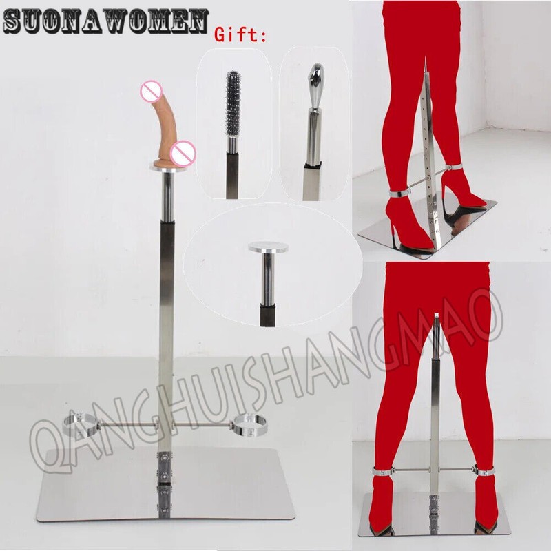 Mirror Surface Bondage Handcuffs Sex Furniture Frame Props Sex Toys for Women