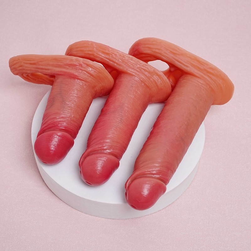 Penis Sheath Male BIGGER Sleeve Girth Reusable Condom Extender-Enlarger-Enhancer