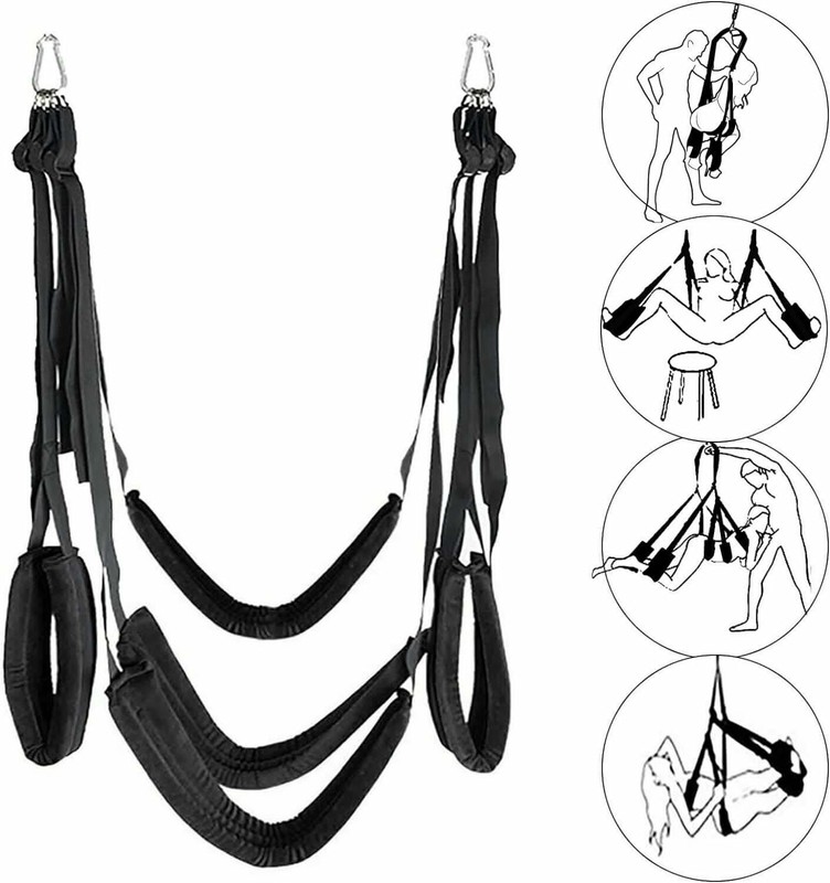 BDSM Bondage Sex Swing for Couples Hanging Door Swing Sling Restraint Sex Toys