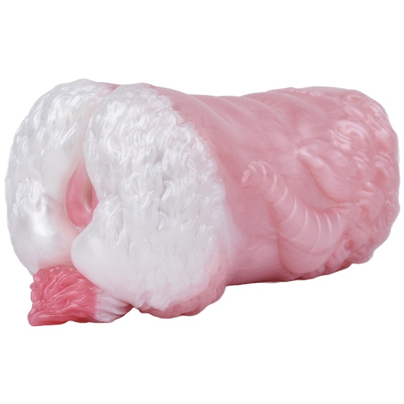 Male Pink Fantasy Masturbators Doll Silicone Pocket Pussy Penis Stroker for Men gallery
