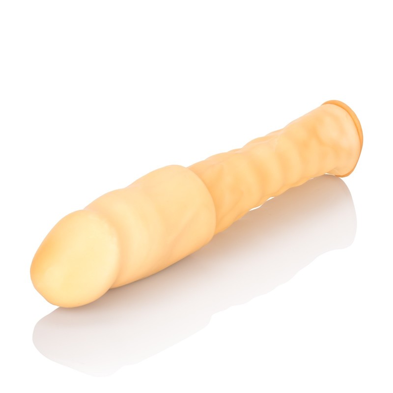 Cal Exotics 3" Latex Extension Beige - Male Penis Extension Extender Sleeve gallery