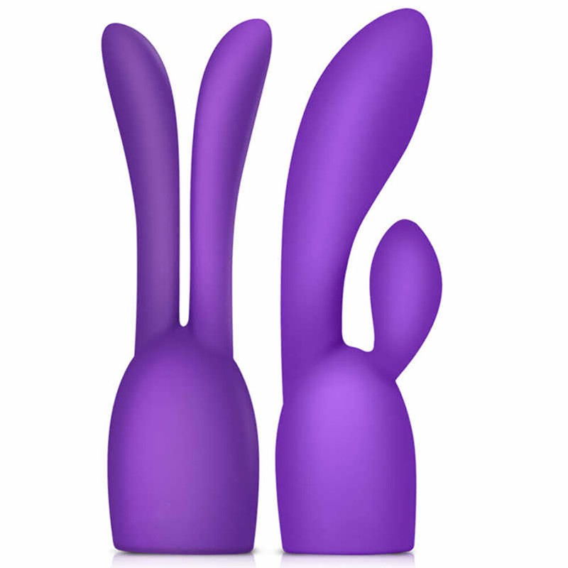 Masturbation Head Cap for Mini Magic Massager Wands or 2 Finger attachment gallery