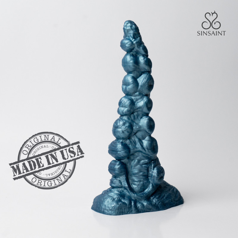 Neptune Silicone Sex Toy Fantasy Dildo Handmade by SinSaint in the USA Unisex