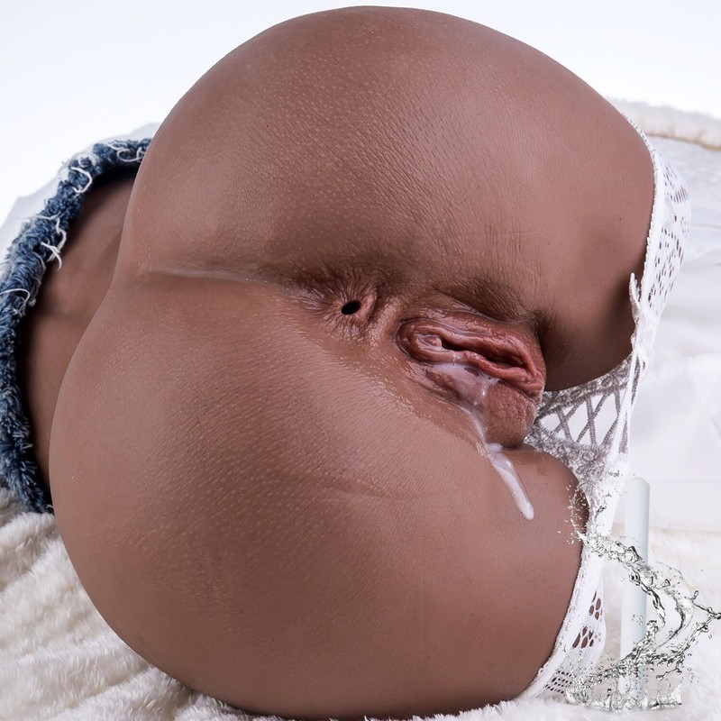 USA Big Ass Real Size Male Masturbator Life Sex-BUTT-Doll Pussy Anal Sex Toy TPE