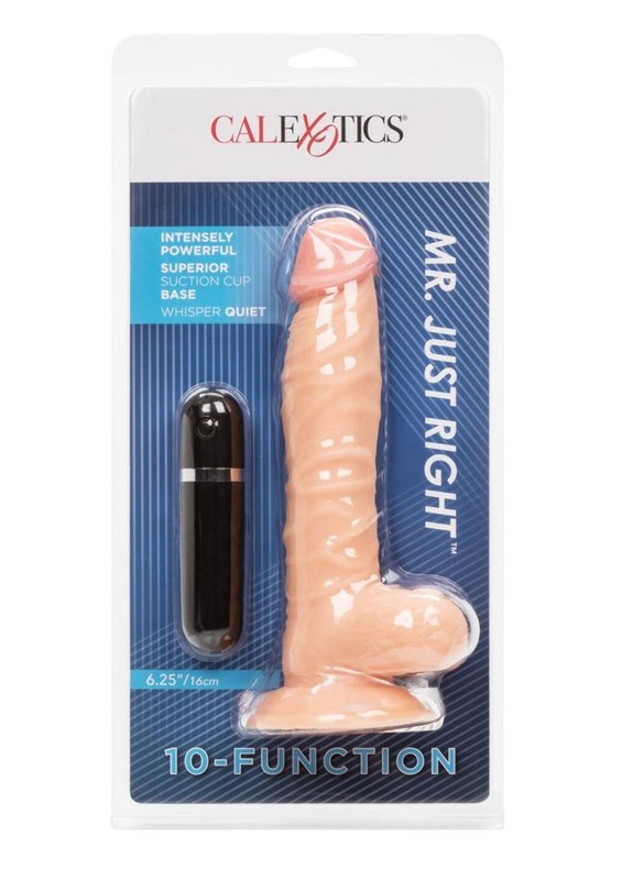 CalExotics Mr. Just Right Vibrating Dildo gallery
