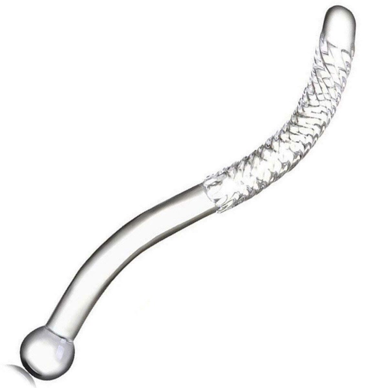 11.2inch Long Glass-Dildo-G-Spot Stimulator-Massager-Anal-Sex-Butt Plug-Toys