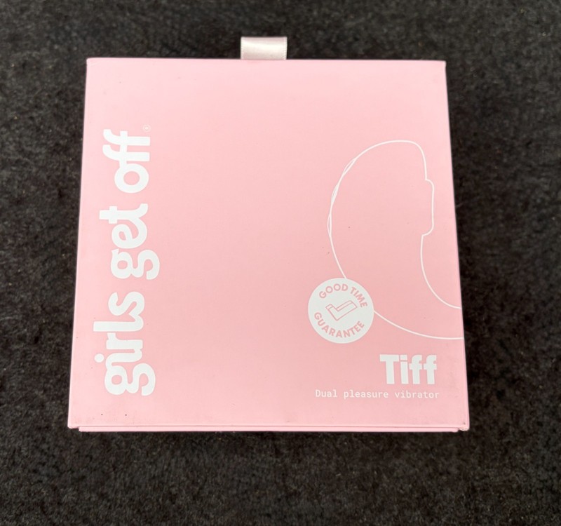 Girls Get Off Tiff Dual Pleasure Internal and External Vibrator Pink