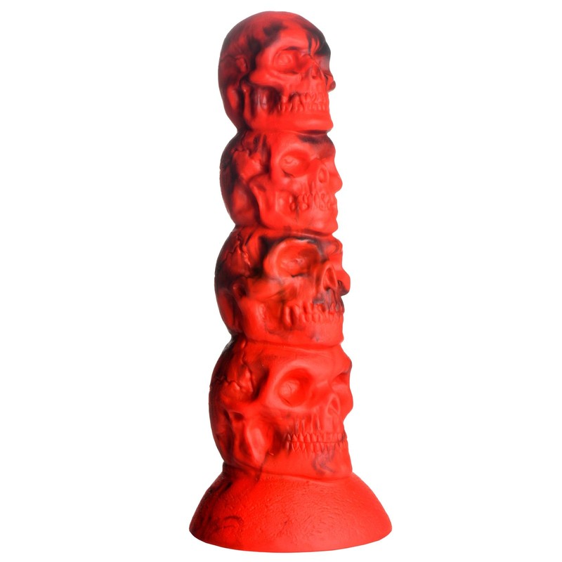 CREATURE COCKS Skull Tower Silicone Dildo for Beginners, Men, Women, & Couples.