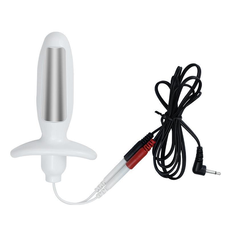 Anal-Butt-Plug-Electro E-stim Prostate Massager Shock accessory for Men Women US gallery