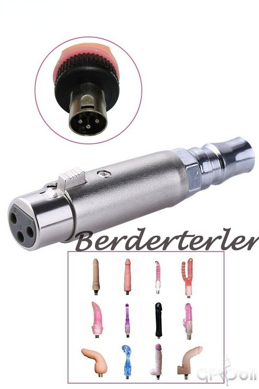 Jessky 3 Prong XLR Connector Adapter, Suit For Jessky Premium Machine Attachment