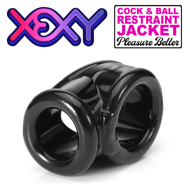 Cock Jacket • Dual Cock & Ball Ring Penis Dick Ring Enlarger ED Adult Sex Toys gallery
