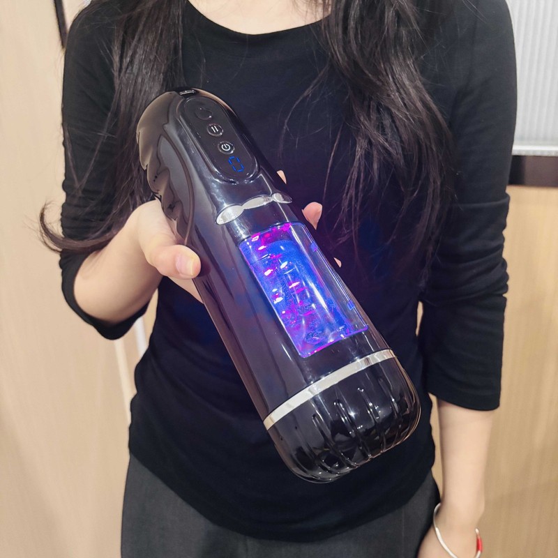 Sex Machine Blowjob Automatic Male Masturbaters Thrusting Rotation Cup Sex Toys gallery