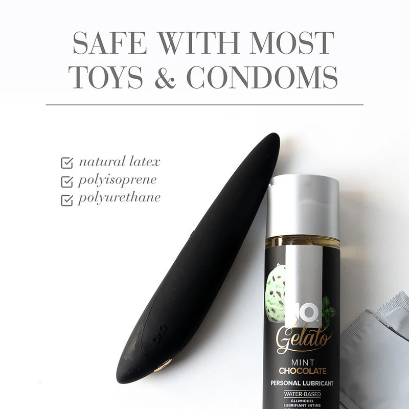 JO Gelato Mint Chocolate Flavored Water-Based Lubricant 4 oz. gallery