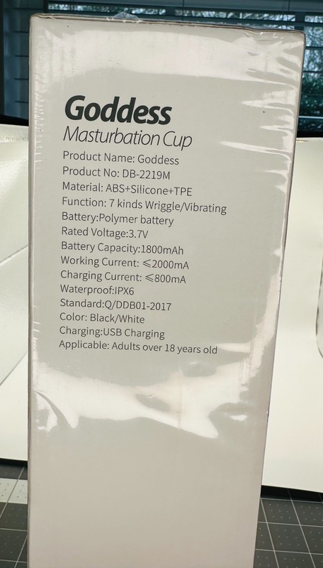Goddess Automatic Male Masturbation Cup | 7 Modes | Rechargeable | Waterproof | gallery